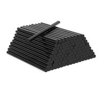 124 Pcs Barras de Pegamento Termofusible 7mm x 150mm, Barras de Pegamento Caliente, Palos de Pegamento Negro, Barras Silicona Caliente para Pistola de Pegamento Caliente DIY Manualidades