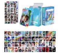 124PCS KPOP Stray-K Cards,Stray-K Photo Cards,Stray-K Holographic Álbum Tarjetas,KPOP Stray-K Mini Photocard Set para Fans