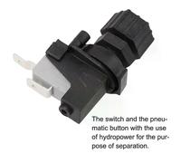 125-250 V 16 A Bañera Spa Eliminador de Basura Residuos Interruptor de Aire con Autobloqueo Botón Pulsador