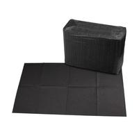 125/50/20 toallitas desechables para tatuajes, almohadillas dentales y para perforaciones, suministros de papel para tatuajes, color negro(45x33cm-125PCS)