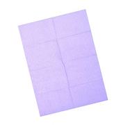 125 baberos dentales de 46 x 33 cm, impermeables, para tatuajes, manteles de papel, servilletas, baberos para clínica dental, color morado