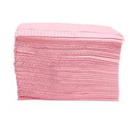 125 Baberos Dentales Desechables de Color Rosa, Absorbentes, Cuerpo de Cubierta para Pacientes y Amplia aplicación.