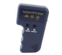 125 KHz Lector de Tarjetas de Mano ID RFID/Escritor / Copiadora + 6 Etiquetas Card + 6 Tarjetas de Escritura para Comunidad, Escuela, Oficina y Otros Lugares de Control de Acceso Necesarios