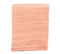 125 Pcs Disposable Nail Table Mat, Soft Cloth Nail Art Table Towel, Waterproof Foldable Nail Tip Art Pad with Strong Absorbency for Salon and On - the - Go Manicure (Naranja)