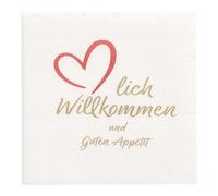 125 servilletas, 2 capas "Punto" pliegue 1/4, 20 cm x 20 cm, color blanco PAPSTAR