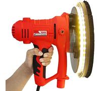 1250W Handheld Drywall Sander, 600-2300Rpm Electric Sander, 6 Variable Speed, Double-Deck Led Lights, Efficient Vacuum Dust Collection System, HUANGHAIQIU
