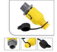 125508 de válvula de drenaje de aceite de repuesto para cortacéspedes artesanales y para equipos de cadetes con conexión rápida