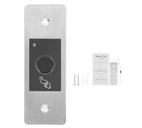 125KHZ RFID Controlador de Acceso con Huella y Tarjeta, Estructura Metálica Resistente y Impermeable IP66 - Apertura Rápida, Compatible con 3000 Usuarios, Ideal para Exterior y