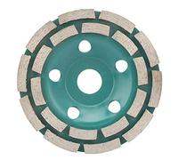 125mm Diamond Segment Grinding Wheel Cup Disc, Concrete Cutting Disc, High - Efficiency Dry Use Diamond Grinding Wheel for Granite Marble Quartz Stone with 22.2mm Arbor, Compatible