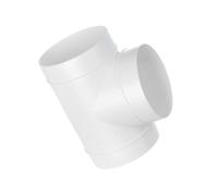 Ø 125mm Pieza en T - Conector para Tubo Redondo - Plástico PVC