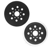 125mm Plato de Lija, 2PCS Disco de Pulido de 8 Agujeros, Disco de Lijado Profesional con Hook y Loop para PEX 220 A y AE, 7402/7490, para Lijadora Excéntrica