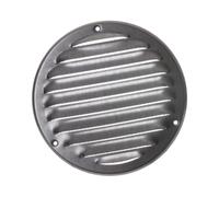 Ø 125mm Rejilla de Ventilación con Mosquitera - Rejillas de Aireación Metálicas - Acero Galvanizado