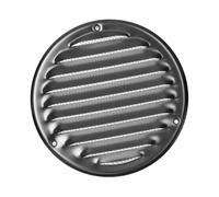 Ø 125mm Rejilla de Ventilación con Mosquitera - Rejillas de Aireación Metálicas - Aluminio