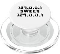 127.0.0.1 Sweet 127.0.0.1 | Humor de Redes informáticas PopSockets PopGrip para MagSafe