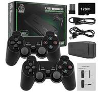 (128g) 20000+ 4k Hdmi Tv Video Game Stick Retro Gaming Console W/ 2 Wireless Controller 4k Game Stick, Tao Bx5