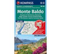 129 monte baldo, malcesine, nago- torbole, garda: Wander- und Fahrradkarte in einem - inklusive Offline-Verwendung in der KOMPASS-App. Wander-& Radwege. Panorama.