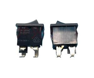 12A balancín en forma de barco 4P enchufe recto plateado RL9 T105/55 interruptor relé 2