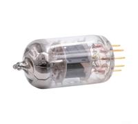 12ax7-s Tono cálido con tubo transparente y agudos suaves 7025 chapado en oro amplificador para pines de audio HiFi, preamplificador de vacío, reemplaza graves directos para Ecc83 6n4
