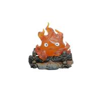 12cm Calcifer Objects Lamp Cartoon Anime The Flame Of The Heart Desktop Figures Model Statue Toys