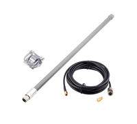 12dBi 868MHz 915MHz Antena Aérea de Fibra de Vidrio Omni Miner de Helio Optimizada Sintonizada N-Macho Kit de Antena de Fibra de Vidrio de 550 mm