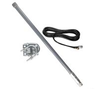 12dBi Max Gain 868MHz Fibra de vidrio para omni, N macho para minero de helio para red lora, antena impermeable al aire libre con cable RG58 (kit)