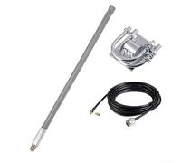 12dBi para antena LORA 868-930MHz, omnidireccional de fibra de vidrio para exteriores, tipo N, cable de pérdida ultra baja KSR200, para helio para RAK para BOBCAT Dragino Syncrob IT Hotspot