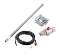 12dBi para antena lora 868MHz fibra de vidrio para omni para helio HNT para bobcat para nebra para rak mineros al aire libre impermeable con cable RG58 de 8 m
