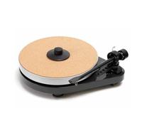 12in Record Player Pad Soft Cork Anti-Static Vinyl Mat Turntable Non-Slip Mat Diameter 295mm Gramophone Audio Controller Phonograph Accessories (Plano)