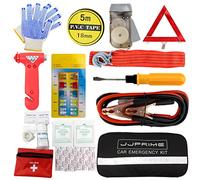 12in1 Kit Emergencia Coche, Emergency Kit con triángulos de emergencia, botiquin coche y herramientas para averías y viajes