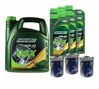 12L fanfaro Dsx 15W-40 Api CG-4 / Sl aceite motor de Incl. Doctor