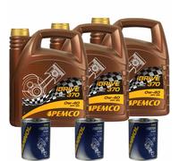 12L PEMCO IDRIVE 370 0W-40 Aceite Motor API SN ACEA A3/B4 Incl. Motor Flush