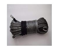 12mm * 30m gris sintético torno de cable, Torno de cable, cuerda sintética reemplazo for el cabrestante Ajuste universal