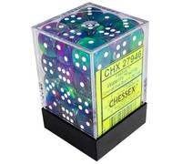 12mm d6 Dice Block: Festive Waterlily with White (Importación USA)