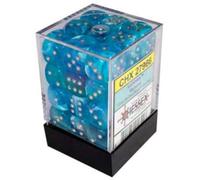12mm d6 Dice Block: Luminary Sky with Silver (Importación USA)