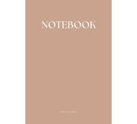 12NOTESPARIS Carnet à points A5 - 120 pages, 90 g/m² - Cahier pour planification, organisation et idées - Terracotta