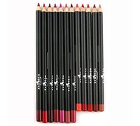 12pc Italia Deluxe Ultra Fine Lip Liner set of 12 color by Italia Deluxe