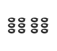 12Pcs 1M E-Bike Cable Pipe Protection Espiral Wrap Winding Cable Wire Protector Cover Tube para Scooter Motocicleta