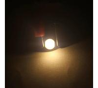 12PCS 3V diodo emisor LED de alta potencia,chip LED de alta luz de 1W 3W,2700K/blanco frío,linterna casera MR16 GU10 Spotlight,disipador de PCB de aluminio sin estrella(3W/blanco cálido 2700K)