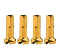 12PCS 7075 Aluminum Alloy Mountain Bike Spoke Caps Accessories For Cycling (Oro)