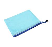 12pcs A5 Plastic, Carpeta de Documento de Almacenamiento de Archivos de Color Iv Bolsas de Cremallera con Cremallera Bolsa de Manga Amarillo Amarillo (BLUE)