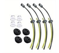 12pcs con Accesorios de Filtro Prácticos para Inyección de en y Jardinería para Desbrozadoras, Mangueras de Combustible Universales para Exteriores