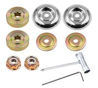 12PCS Derepuesto para Tuerca Desbrozadora TREABEAR, Accesorios para Cabezal Desbrozadora, Accesorios para Cortacéspedes, Kit Fijación para Cortacéspedes, Accesorios para Cabezal Desbrozadora Universal