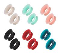 12pcs Earplugs Mute Style Pack for Loop Earplugs, Quiet Ear Plugs Accessories for Extra 5 dB Noise Reduction Earplugs for Loop Engage Loop Experience Earplugs Quiet forJourney Home Office Library