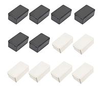 12pcs Electrónico Caja Proyecto Electrónica Caja de Conexiones Caja de Conexiones a Prueba de Agua Proyecto Eléctrico de PláStico Impermeable Carcasa de Caja de Conexiones 60 * 35 * 25 Mm