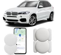 12PCS GPS Coche localizador Android, GPS Tracker rastreador magnético Oculto para Coches Sin cuota mensual, Seguimiento en Tiempo Real para niños, Mascotas, Compatible con goo- gle Find My no SIM