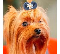 12pcs Mascota H Accesorios de Perros la Banda de Cuerda Perros Gat Bowknot S Clovear Swe on Take para Mascota. Pet H Accesorio Pet Bowknot Swear Rope Band Bownot Bownot Headwear Dog