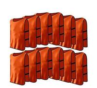 12pcs Petos de Entrenamiento Petos de Fútbol para Adultos ( Color : Naranja )
