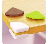 12pcs Protector de esquinas de mesa de silicona flexible, protección de ángulo, protección contra golpes, protección de esquinas, con adhesivo resistente para mesas y cualquier mueble