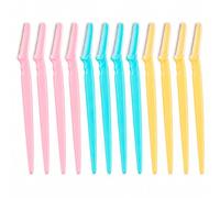 12pcs Removedor de Vello Facial y Afeitadora Facial para Mujeres, Herramienta de Dermaplaning Fácil de Usar para Cejas y Afeitadora Facial para Una Piel Suave y Brillante con Cubierta