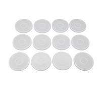 12PCS Silicone Coaster Molds, Zodiac Constellation Resin Mold Set, Easy Demoulding Reusable DIY Cup Mat Mold for Resin with Glitter or Dried Flowers, 4.2 Inch Diameter for Ho